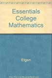 Essentials of College Mathematics  2nd (Student Manual, Study Guide, etc.) 9780023343858 Front Cover