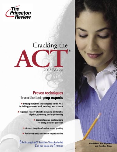 Cracking the ACT, 2007 Edition N/A 9780375765858 Front Cover