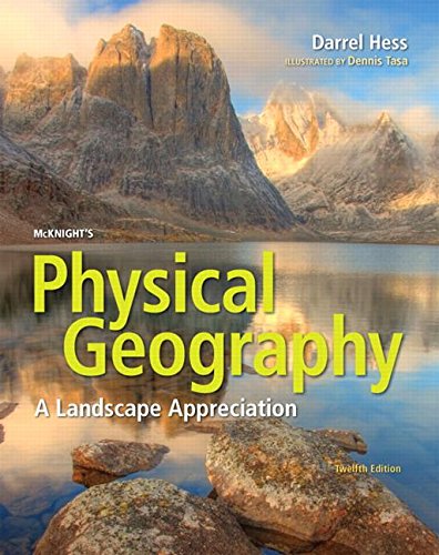 Mcknight's Physical Geography: A Landscape Appreciation  2016 9780134169859 Front Cover