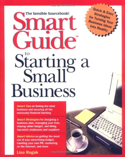Smart Guide to Starting a Small Business   1999 9780471318859 Front Cover