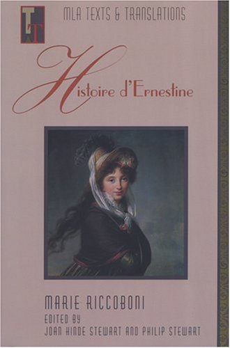 Histoire D'Ernestine 1st 9780873527859 Front Cover