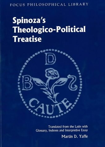 Theologico-Political Treatise   2004 9781585100859 Front Cover