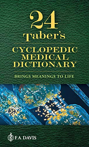 Cover art for Taber's Cyclopedic Medical Dictionary, 24th Edition