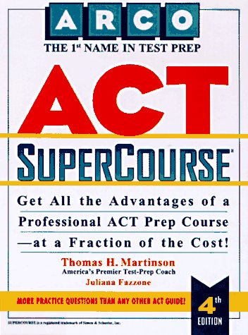 ACT SuperCourse 4th 9780028611860 Front Cover