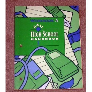 Holt School : Holt High School Handbook Workbook 95th 9780030984860 Front Cover