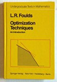 Optimization Techniques An Introduction  1981 9780387905860 Front Cover
