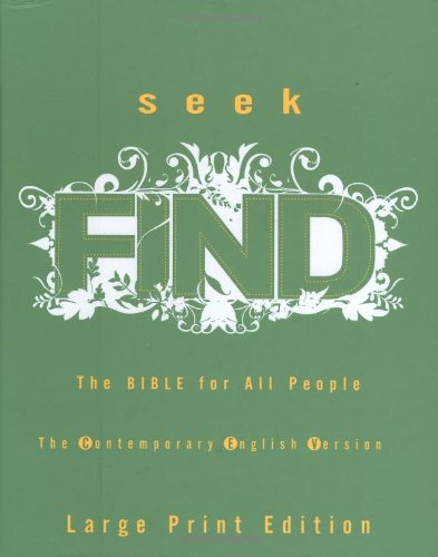 Seek Find The Bible for All People Large Type  9780399153860 Front Cover