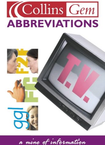 Abbreviations  2001 9780007121861 Front Cover