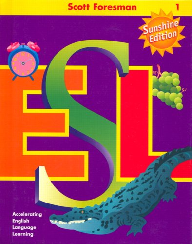Scott Foresman ESL 1  2nd 2001 (Student Manual, Study Guide, etc.) 9780130274861 Front Cover