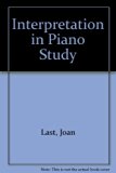 Interpretation in Piano Study  1960 9780193222861 Front Cover