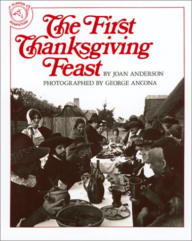 First Thanksgiving Feast   1989 9780395518861 Front Cover