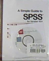 SIMPLE GUIDE TO SPSS F/WIND.16 N/A 9780495665861 Front Cover