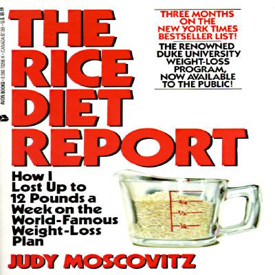 Rice Diet Report N/A 9780380702862 Front Cover