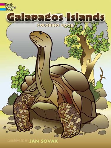 Galapagos Islands Coloring Book  N/A 9780486448862 Front Cover