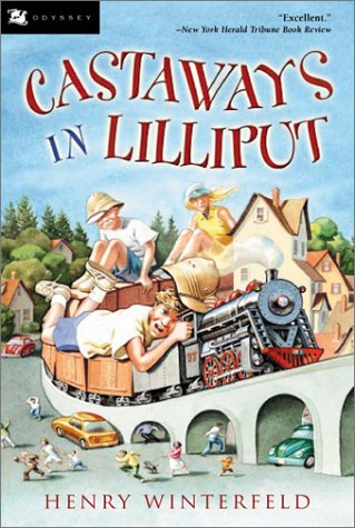 Castaways in Lilliput   1964 9780152162863 Front Cover