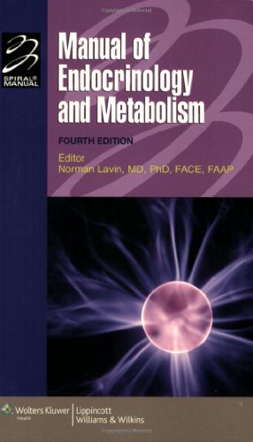 Manual of Endocrinology and Metabolism  4th 2009 (Revised) 9780781768863 Front Cover