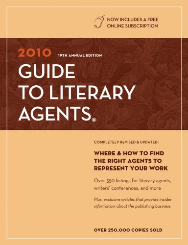 2010 Guide to Literary Agents  18th 2009 9781582975863 Front Cover