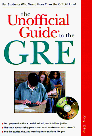 Unofficial Guide to the GRE with Computer-Adaptive Tests  N/A 9780028626864 Front Cover