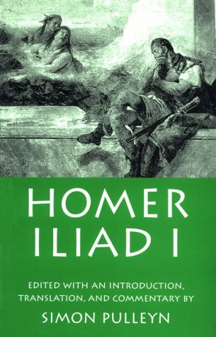 Iliad Book One  2000 9780198721864 Front Cover