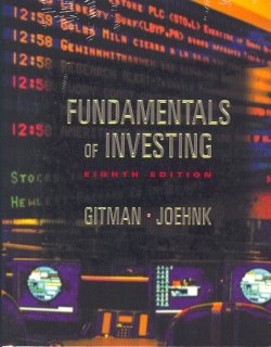 Fundamentals of Investing with Internet Guide for Finance  8th 2002 9780201764864 Front Cover