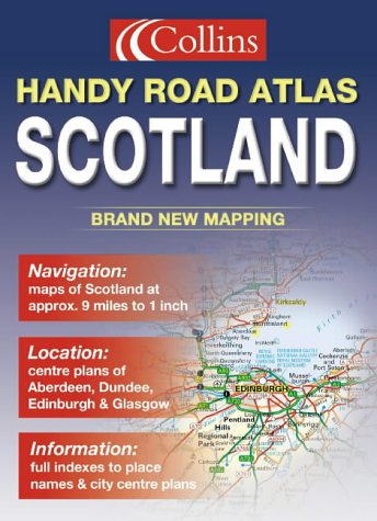 Handy Road Atlas Scotland (Collins Roadcheck) N/A 9780004489865 Front Cover