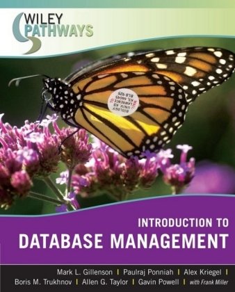 Introduction to Database Management   2008 9780470101865 Front Cover