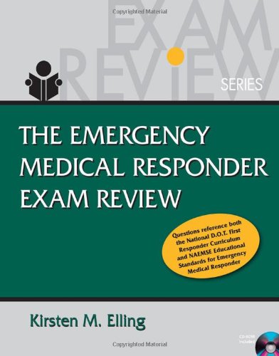 Emergency Medical Responder Exam Review   2010 9781418072865 Front Cover