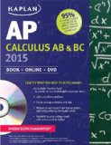 Kaplan AP Calculus AB and BC 2015  N/A 9781618656865 Front Cover