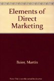 Elements of Direct Marketing N/A 9780070029866 Front Cover