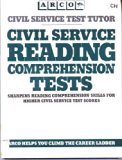 Civil Service Reading Comprehension Tests N/A 9780668064866 Front Cover