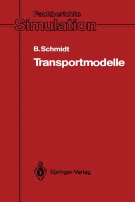 Transportmodelle:   1987 9783540181866 Front Cover