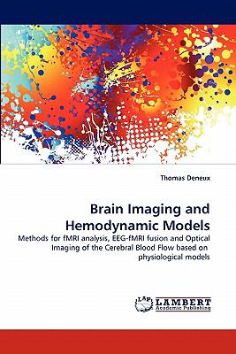 Brain Imaging and Hemodynamic Models  N/A 9783843390866 Front Cover