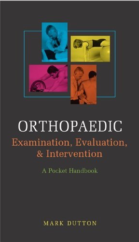 Orthopaedic Examination, Evaluation, and Intervention Pocket Handbook   2005 9780071447867 Front Cover