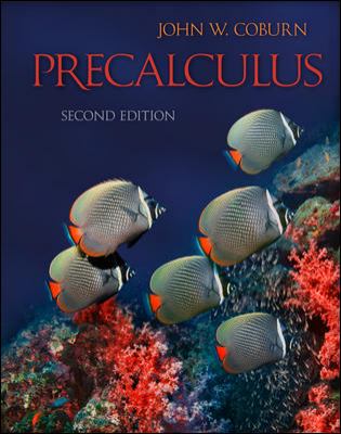 Precalculus 2nd 2010 9780073360867 Front Cover