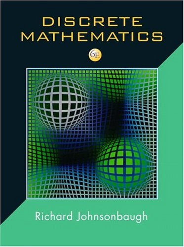 Discrete Mathematics  6th 2005 (Revised) 9780131176867 Front Cover