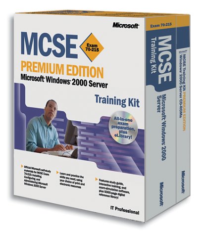 MCSE training kit. Microsoft Windows 2000 Server  2001 9780735613867 Front Cover