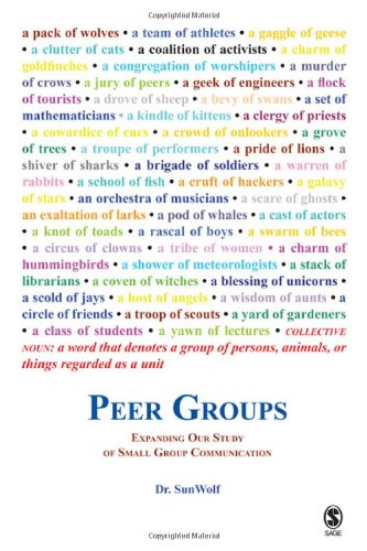 Peer Groups Expanding Our Study of Small Group Communication  2008 9781412926867 Front Cover