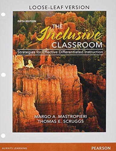 The Inclusive Classroom + New Myeducationlab With Video-enhanced Pearson Etext Access Card:   2013 9780133386868 Front Cover