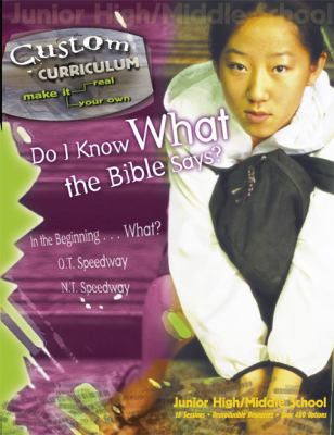 Do I Know What the Bible Says?  N/A 9780781440868 Front Cover