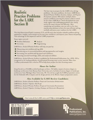 LARE Review Analytical Aspects of Practice 2nd 2007 9781591260868 Front Cover