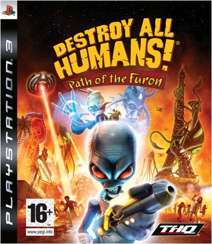 Destroy all humans Path of Furon (PS3) [UK IMPORT] PlayStation 3 artwork