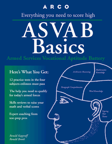 ASVAB Basics 3rd 9780028621869 Front Cover