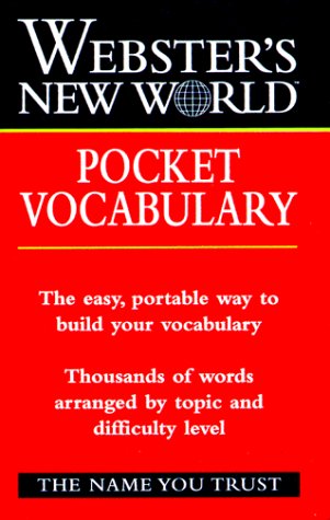 Pocket Vocabulary   1999 9780028634869 Front Cover