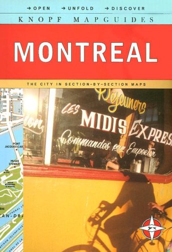 Knopf Mapguides Montreal  N/A 9780307265869 Front Cover