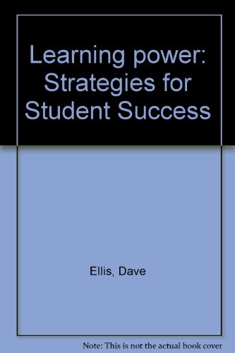 Learning power: Strategies for Student Success  1997 9780669459869 Front Cover