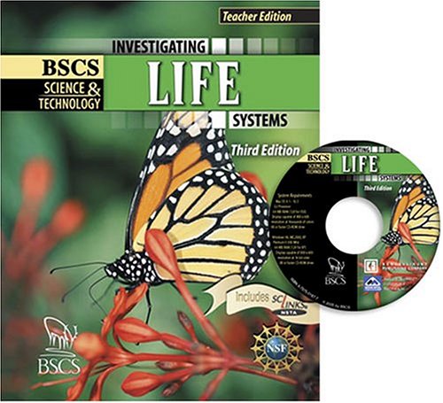 BSCS Science and Technology Investigating Life Systems 3rd 2005 (Revised) 9780757501869 Front Cover