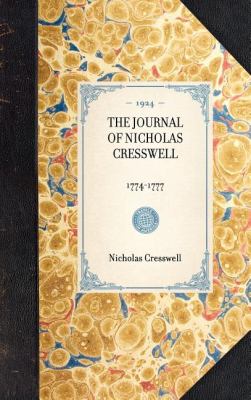 Journal of Nicholas Cresswell 1774-1777 N/A 9781429005869 Front Cover