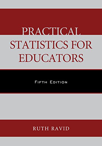 Practical Statistics for Educators  5th 2015 (Revised) 9781442242869 Front Cover