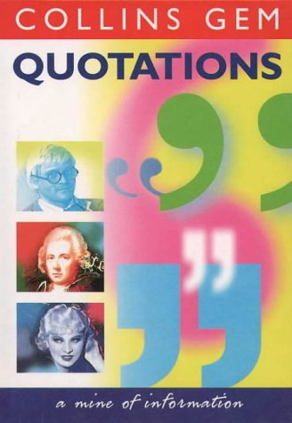 Quotations   1999 9780004722870 Front Cover
