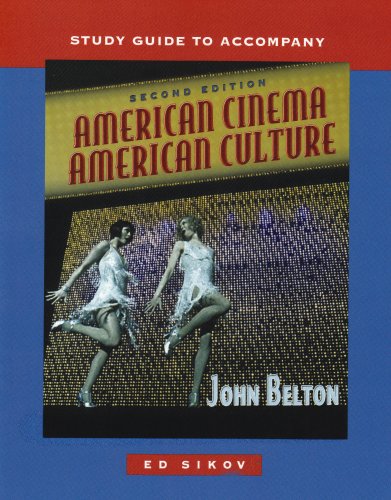 Study Guide t/a American Cinema/American Culture 2nd 2005 9780073102870 Front Cover